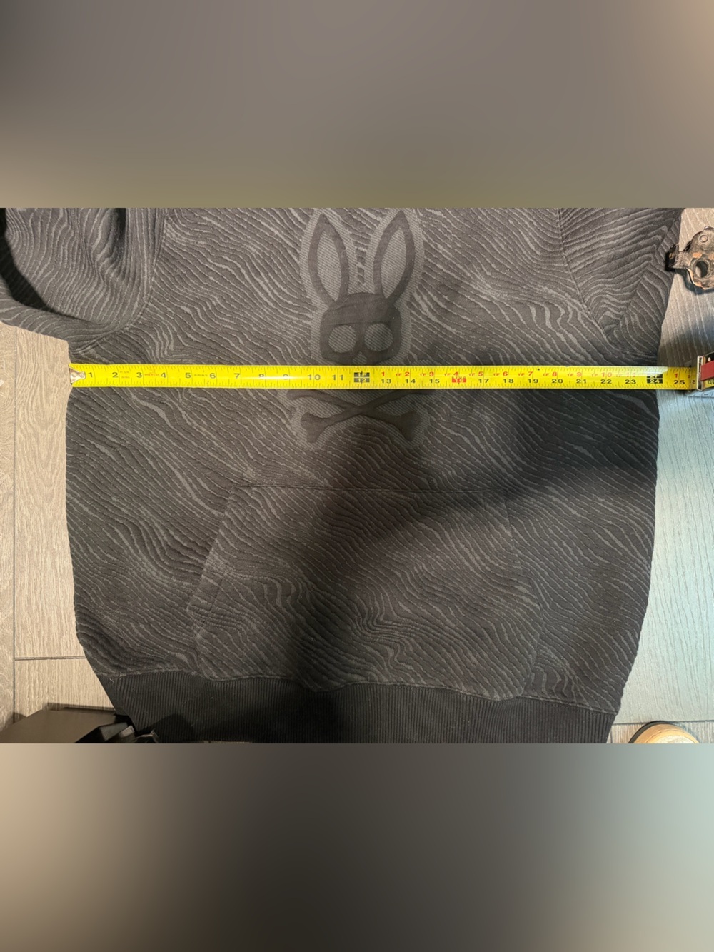 Psycho Bunny Kendrick Textured Hoodie Size 3XL - Picture 7 of 10